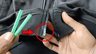 How to fix a broken zipper ! Tips and Life hacks