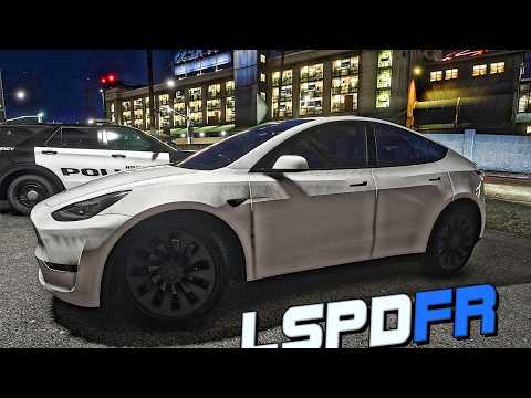 GANG UNIT Goes Undercover in an UNMARKED TESLA! ⚡ | GTA 5 LSPDFR Patrol