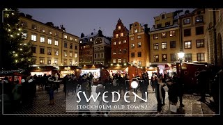 🇸🇪 | European Christmas Market In Stockholm Old Town!