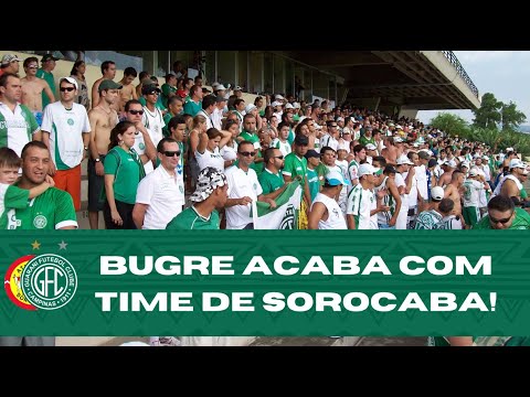 #TBT do Versão | Festa pela vitória do Guarani contra o Atlético Sorocaba fora de casa