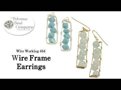Make Wire Frame Earrings