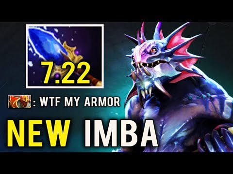 NEW 7.22 IMBA SCEPTER SLARDAR Crazy Steroids Buff Destroy 9k Pro Stack Epic Dota 2