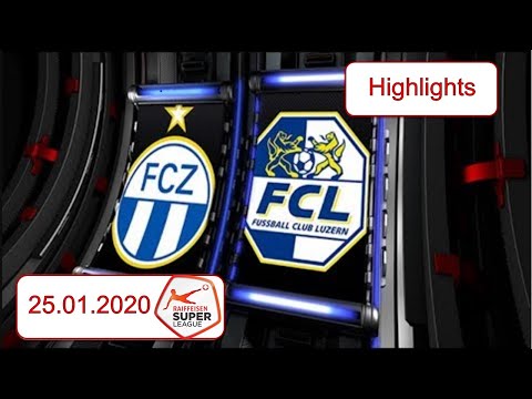 Highlights: FC Zürich vs FC Luzern (25.01.2020)