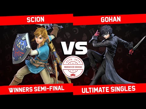 ScioN vs GOHAN - Winners Semi-Final SSBU Singles - Redwood Smash 7 | Link vs Snake, Joker