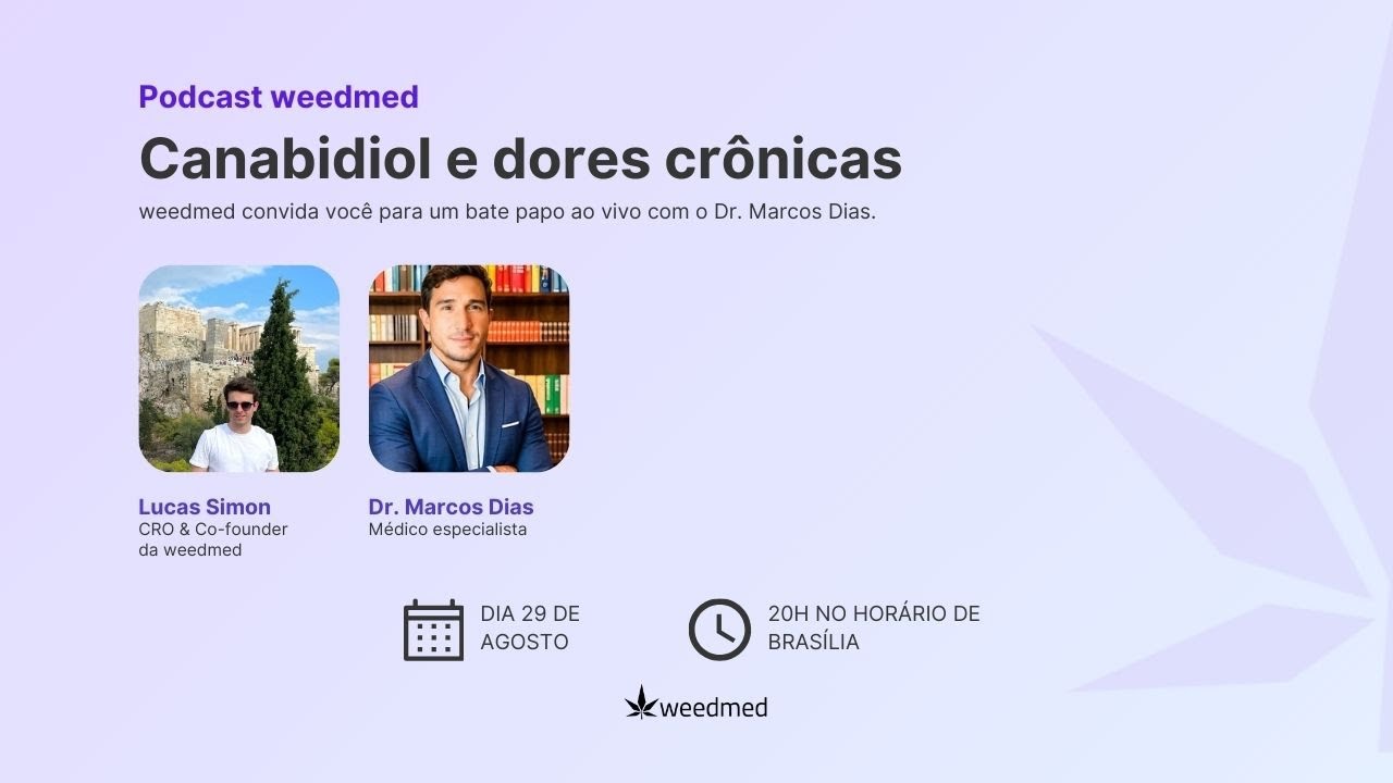 Canabidiol e Dores crônicas | Podcast weedmed
