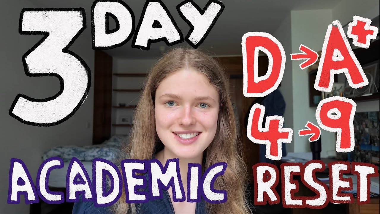 get the best grade in just 3 days || step-by-step timetable