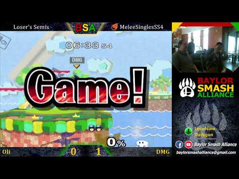 DMG (Falcon) vs Oli (Fox) - Melee Losers Semis - ShareStock 2.4