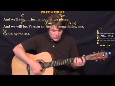 Cabin By the Sea (Dirty Heads) Strum Guitar Cover Lesson in G with Chords/Lyrics