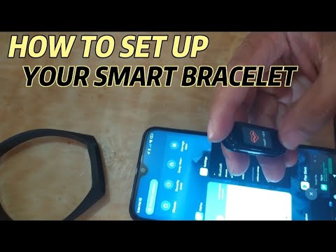 How to set up the M4 smart bracelet