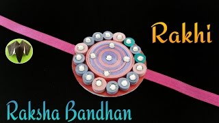 Easy Rakhi Bracelet for Raksha Bandhan (Design 2) - Handmade | DIY | Quilling | Tutorial | राखी