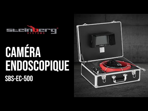 Vidéo - Caméra endoscopique - 50 m - 12 LED - Écran 7 pouces