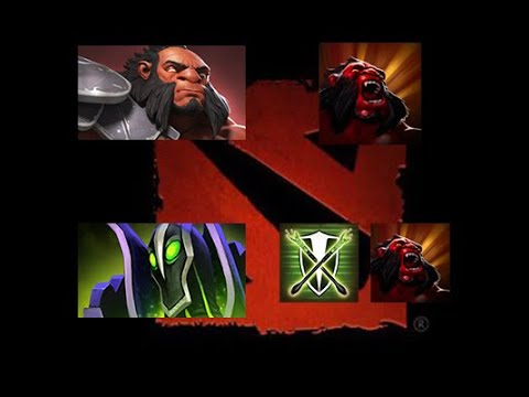 Dota 2 - Axe(Berserker's Call) and Rubick(Berserker's Call)