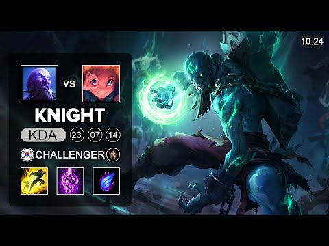 Knight Ryze Mid vs Zoe - KR Challenger Patch 10.24