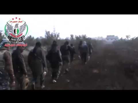 عملية زرع الألغام حول ثكنة المشفى الوطني في مدينة جاسم من قبل ألوية وكتائب أبابيل حوران بالإشتراك مع جبهة النصرة