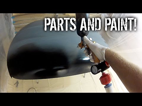 Budget Lotus Evora Pt 35 - Parts, Painting, Polishing, & Making A Window