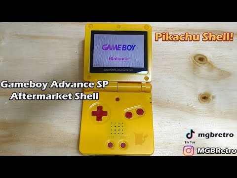 Gameboy Advance SP Aftermarket Shell Replacement