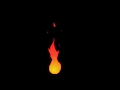 Green Screen 2D Fire Animation