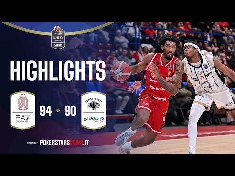 Emporio Armani Milano - Dolomiti Energia Trentino | Pokerstars News Highlights Serie A Unipol 202...