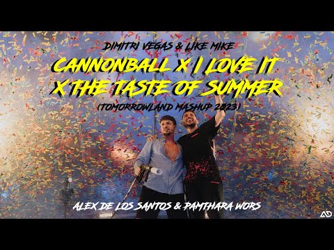 Dimitri Vegas & Like Mike - The Taste of Summer x Cannoball x I Love it (Tomorrowland Mashup 2023)