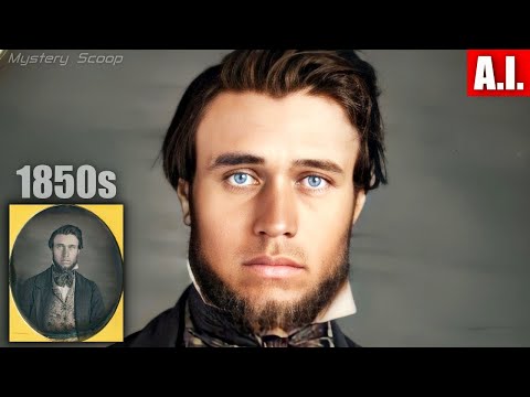 What Did Men of Mid Victorian Era Look Like? Watch Them Come To Life!...