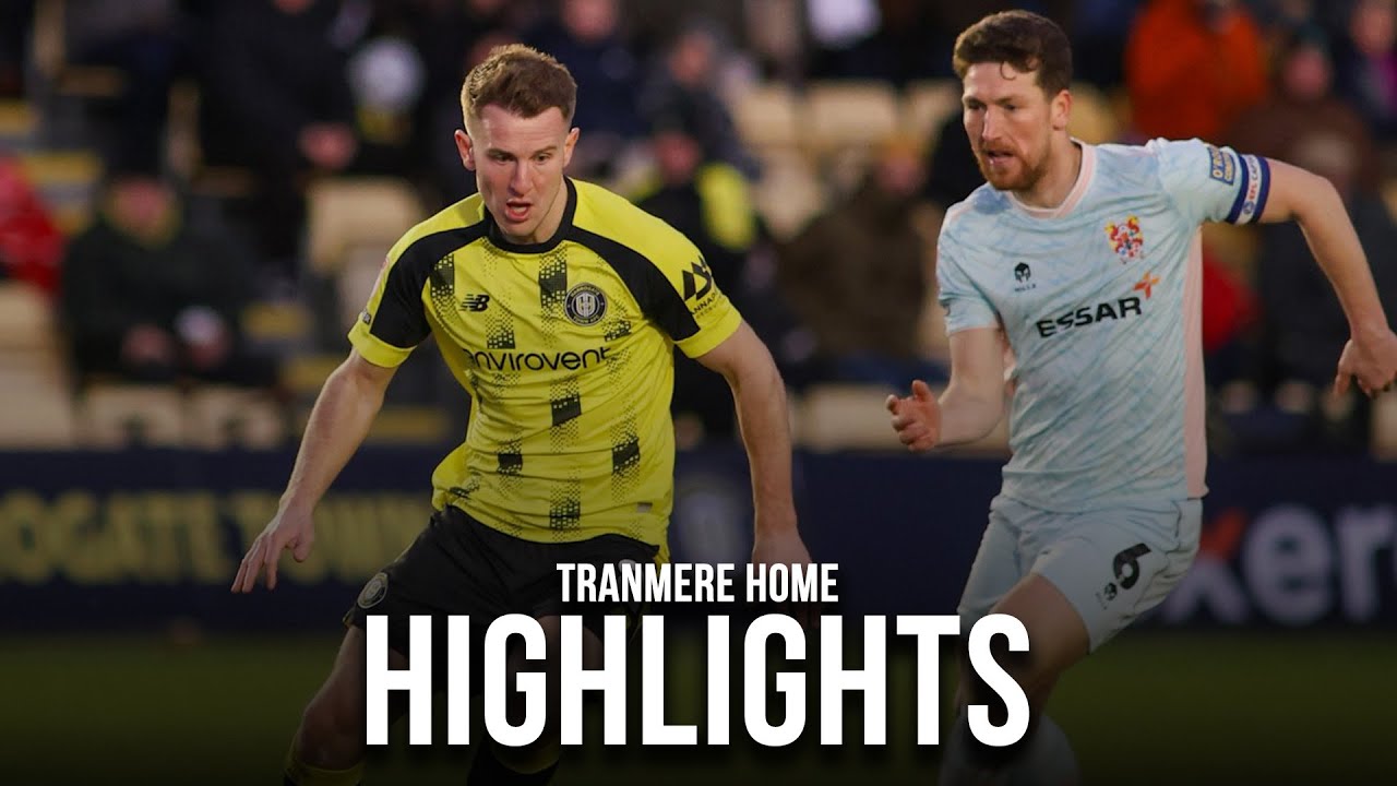 Harrogate vs Tranmere Official Highlights Season 2025/2026