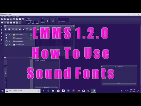 LMMS 1.2.0 Working With SoundFonts (Part 1)