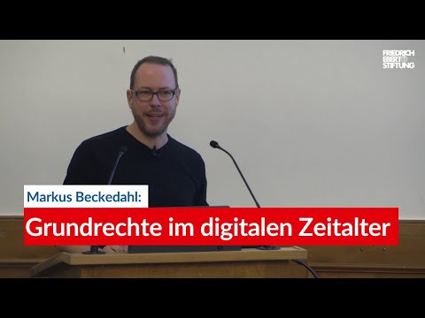 Grundrechte in der digitalen Gesellschaft | Markus Beckedahl | Ringvorlesung