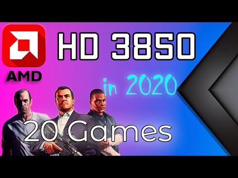 THE HD3850The Fastest AGP Graphics card   || Review 2020.  You will be Surprised!