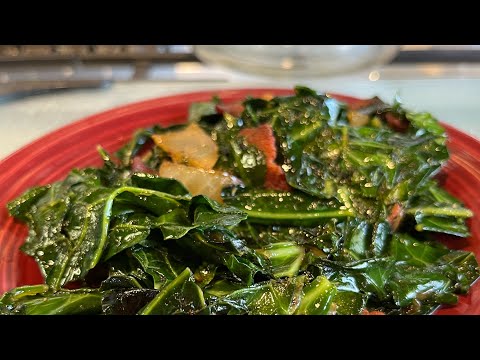 Fried Collard Greens