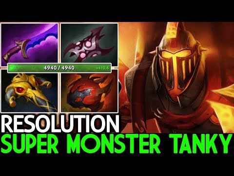 Resolution [Chaos Knight] Monster Tanky 4900 HP Brutal Crit Damage 7.21 Dota 2