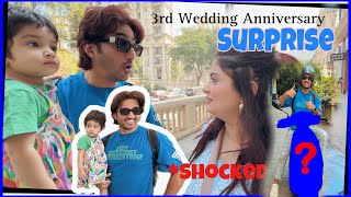 SURPRISED him on our 3rd wedding anniversary!!! *he couldn’t believe it*