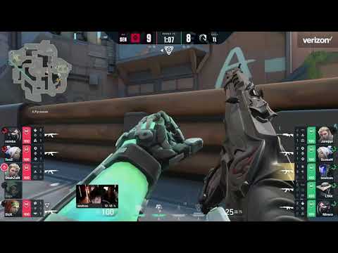 TenZ whiffs vs ScreaM