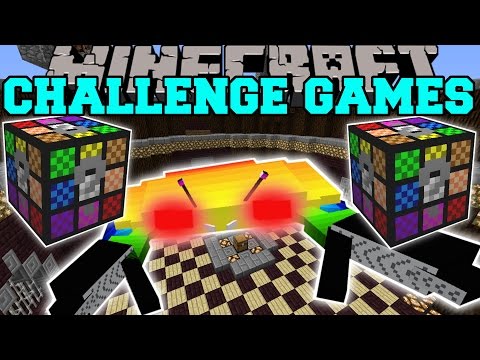 Minecraft: RAINBOW CRAB CHALLENGE GAMES - Lucky Block Mod - Modded Mini-Game