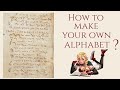 How to make your own alphabet/script - Vulgarlang