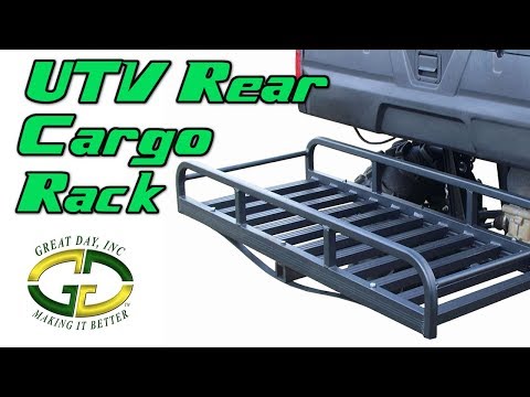 Hitch-N-Ride UTV Rear Cargo Rack by Great Day Inc.