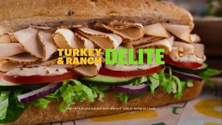 Subway New Turkey & Ranch Delite Part of Subway�s NEW