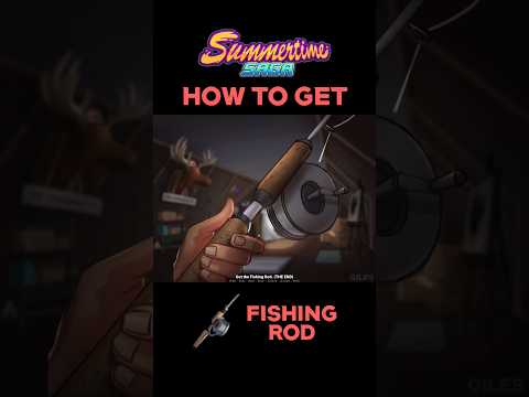 How to get the Fishing Rod in Summertime Saga - #summertimesaga