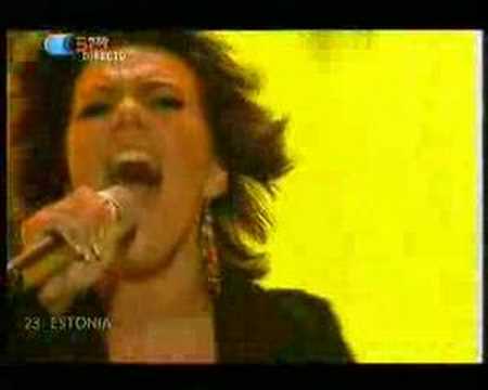 Eurovision Helsinki 2007 Semi-Final - Estonia - Gerli Padar