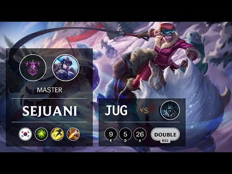 Sejuani Jungle vs Karthus - KR Master Patch 9.16