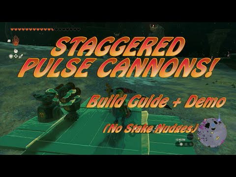 Staggered Double Pulse Cannon - Build Guide + Demo (No Nudges)