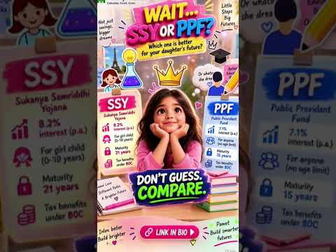 SSY vs PPF: Which Is Better for Your Daughter s Future? | Sukanya Samriddhi Yojana vs PPF