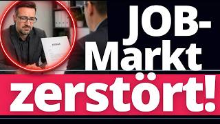 Brenzlig: Zerstörter Job-Markt in Deutschland! Sogar Ingenieure finden keine Jobs in Deutschland!