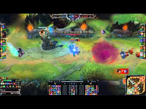 SKT T1 Faker - Cassiopeia highlights vs. Azir - Korean SoloQ - Pre-Season 2015 - League of Legends