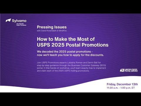 USPS 2025 Postal Promotions