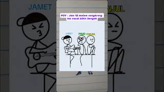 Download lagu Parodi cover lagu judika aku yang tersakiti bikin bengek #shorts mp3