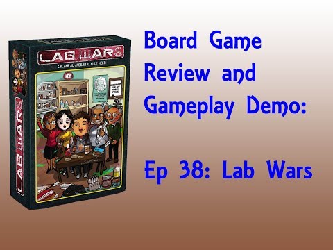 Board Game Review and Gameplay Demo - Lab Wars