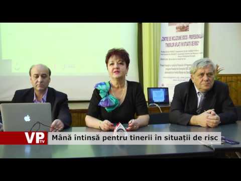 Mână întinsă pentru tinerii în situații de risc