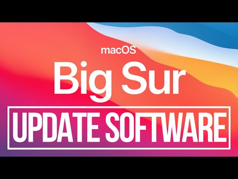How to Update Software on macOS Big Sur 11.1