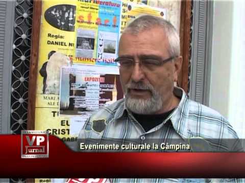 Evenimente culturale la Câmpina
