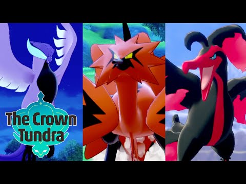 How To CATCH Galarian Articuno, Zapdos & Moltres in Crown Tundra! (Pokemon Sword & Shield)